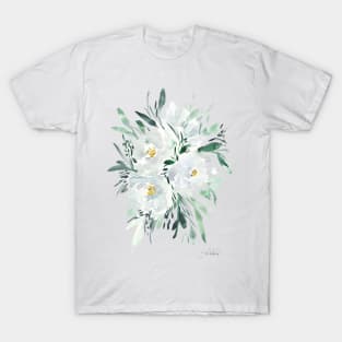 White Floral T-Shirt